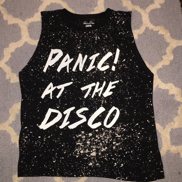 Panic at the Disco Tops - Panic at the Disco Sleeveless Tee